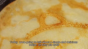 Easy pie crust recipe