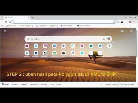 Cara membuat polygon maps