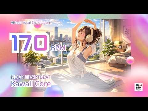 ⚡️ 170 BPM Kawaii Core Mix: PINK ADRENALINE | Golden Cadence Running & Boxing (170 SPM)