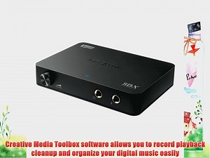 Creative Sound Blaster X-Fi HD USB Audio System with Phono Preamp