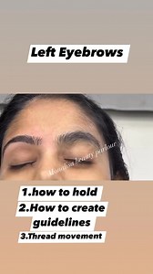30K views · 319 reactions | Eyebrows tutorials for beginners ❤️Deep round shape eyebrows Deep round shape eyebrows me guideline kese banaye ? #eyebrows #eyebrowshaping #followｍe #comment #followｍe #likeme #educational #like #eyebrow #eyebrowthreading | Monalisa Beauty Parlour | Facebook