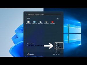 How to Show Lock, Sleep, Hibernate in the Windows 10/11 Start Menu