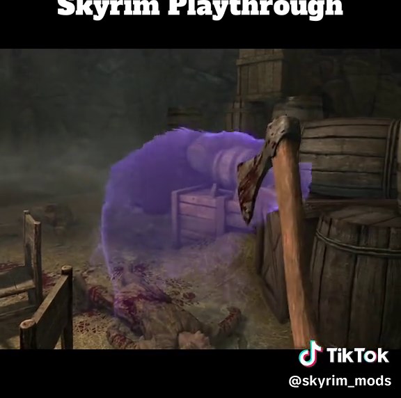 Skyrim Mods on TikTok