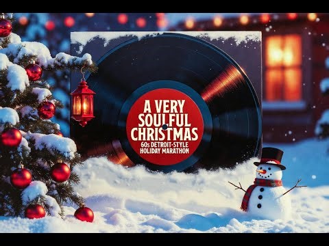 60s Soul Christmas Radio 🎄 Best Detroit-Style Holiday Classics