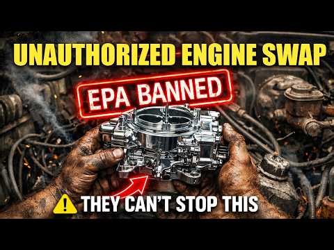 This Engine Swap Could Soon Be Illegal - Here’s What’s Happening (Carburetor Loophole Explained)