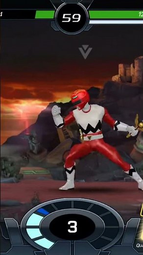 Power Rangers Ultimate Fight Scene ⚡ Red Ranger Power Unleashed