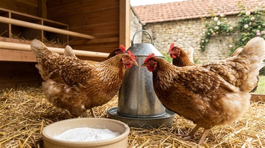 Poules qui halètent, œufs qui se fendent : cette poudre de cuisine pas chère pourrait sauver votre poulailler cet été