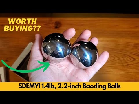SDEMYI 1.4lb, 2.2 inch Baoding Balls Chinese Balls for Hand Therapy, Hand Massage - Worth Buying?