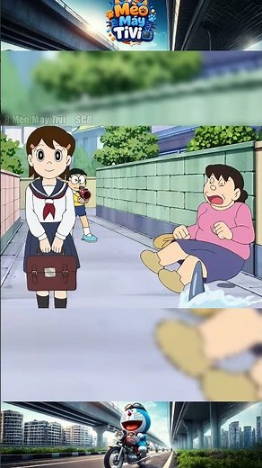 Hồ Cá Trên Cạn Và Màn Anh Hùng Nobita Cứu Người Báo Hại Cả Thành Phố! #doraemon #nobita #shorts
