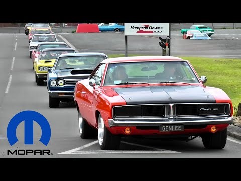 2025 Northern MOPAR Muscle Car Club Cruise || NZ Car Scene