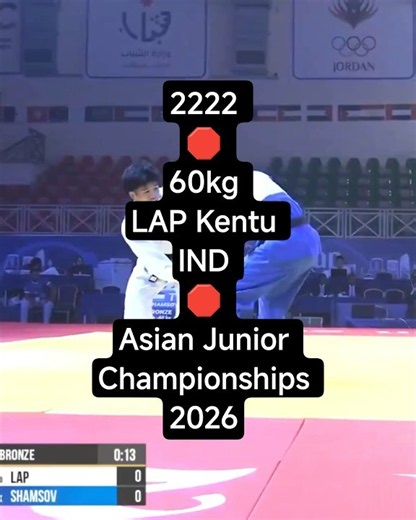 2222 🛑 60kg LAP Kentu IND 🛑 Asian Junior Championships 2026