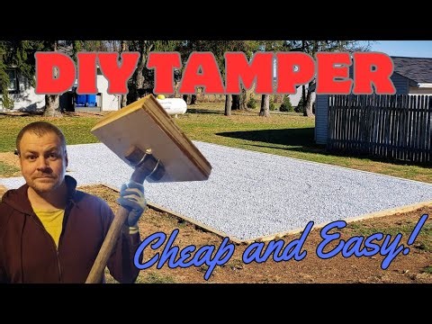 Easy, Cheap Budget Sledge Ground Tamper - Make in Under 15 Minutes!