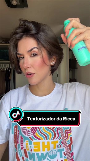 A saga dos texturizadores. Episódio Ricca @Naísa Marques #cabeloscurtos #texturizado #cabelos #ricca #review