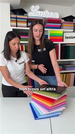 We arranged all the theses in a gradient — satisfaction guaranteed 🌈 | Tesi24