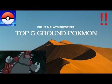 Top 5 Ground-Type Pokemon of All Time!