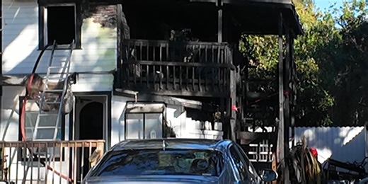 Fire damages 2-story Bradenton home, displaces residents