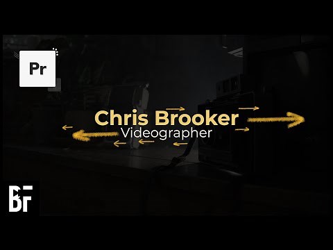 Simple Title Card Animation - Premiere Pro