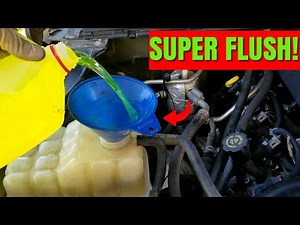 How To Flush Your Coolant System! | Chevy Silverado Coolant Change Drain & Fill