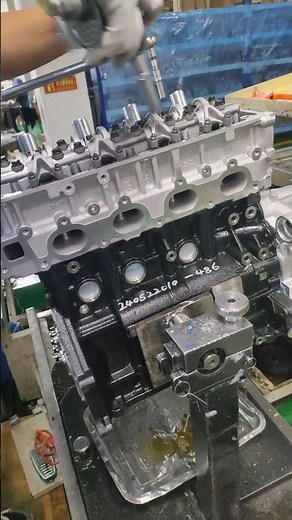 Mitsubishi 4G64 engine assembly #engine #4G64 #Mitsubishi