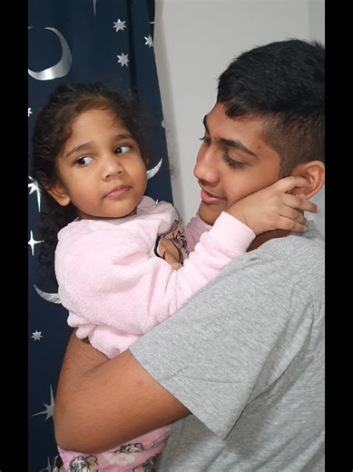 The goodnight kiss was longer. The hug was tighter.. Because our baby won't be two anymore 🥺 By the way, Guess who is celebrating her birthday with Aavya??😍 #aavyasunshine #birthday #siblings #siblinglove #mru🇲🇺