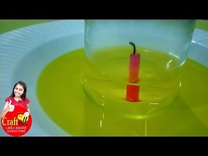 SCHOOL SCIENCE EXPERIMENTS IN TAMIL | Vacuum Candle Experiment | Water and Candle Experiment