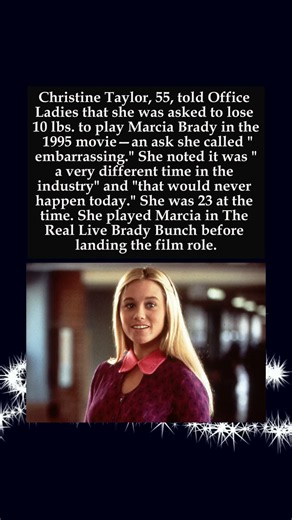 Christine Taylor Says She Was Asked to Lose 10 Pounds for Marcia Brady Role in The Brady Bunch Movie