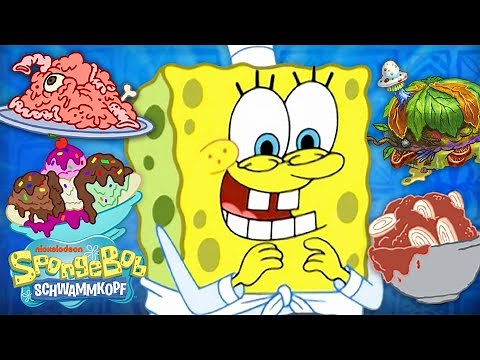 SpongeBob kocht überall AUSSER in der Krossen Krabbe! | 30-Minuten-Compilation | Schwammkopf
