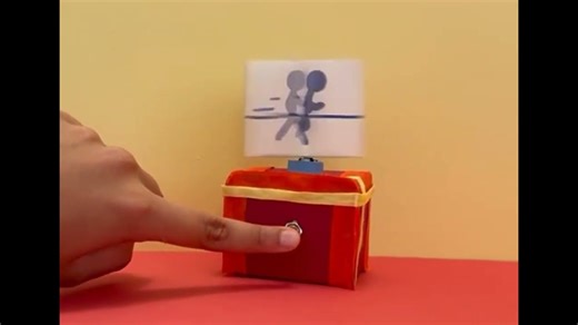 Paper Animation Using a DC Motor