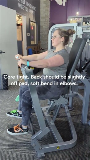 Chest Press Machine Core Holds