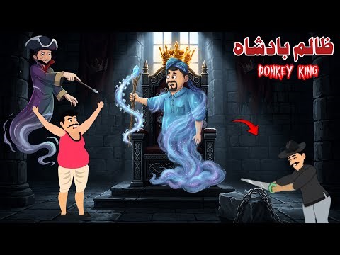 Donkey King And Plastic Airplane | Full Movie | Pashto Cartoon |Khan Sultan 2026