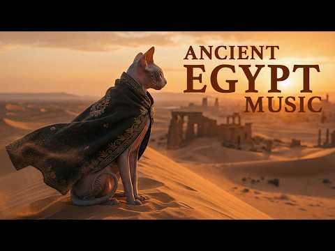 Ancient Egyptian Music for Cats 🏺 Sound Healing & Soothing Cat Sleep