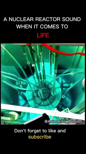 WHAT A NUCLEAR REACTOR SOUNDS ❔😱😱😱 #facts #science #nuclear #shortsfeed
