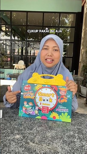 nemenin anak belajar dirumah tanpa ribet pake smartbook ini #mainanedukasi #smartbook