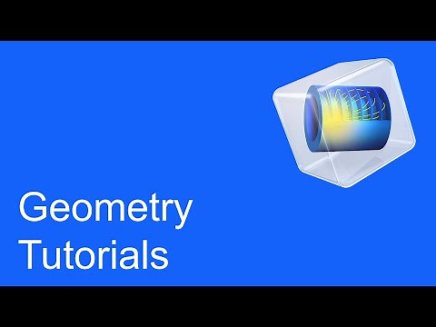 COMSOL Multiphysics: Application Library example of geometry parts, electric motor