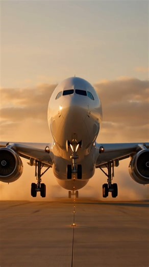 Aeroplane Takeoff Viral video ai #shorts #asmr