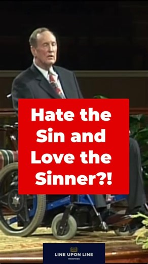 Hate the Sin and Love the Sinner?! . Listen to the latest Line Upon Line Ministries podcast episode, where we discuss the topic of the Pastor’s anxiety and hear a message by David Miller called “The Wonder of Unconditional Love.” . Available on our website or wherever you get your podcasts! . #momma #sin #Scripture #bible #christianity | Line Upon Line Ministries