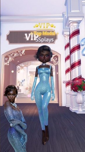 This Walk Trend but with supermodels In Dress To Impress #dresstoimpress #roblox #dti #shorts