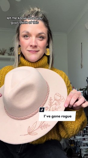 Experiment: Burning Felt Hats for Unique Designs