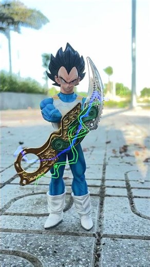 Vegeta Panicked Because the Dino Played a Prank 😱