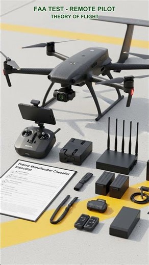 FAA TEST-REMOTE PILOT Preflight Safety Rule #aviation #shorts #test