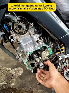 500K views · 5.5K reactions | Tutorial mengganti rantai keteng motor Yamaha Vixion | Mekanik Motor | Facebook