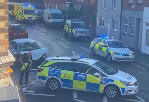 Two people taken to hospital after bus crash