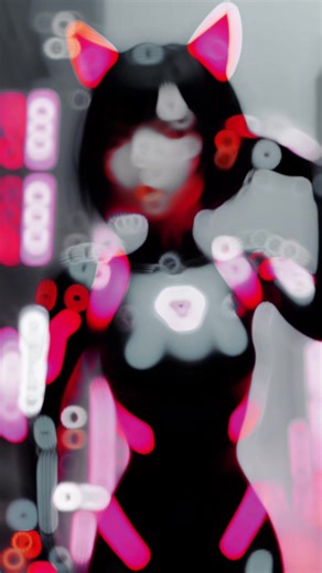 When the city’s code is love… and your OS is her 💖🔥 #fyp #a#animeaesthetic #c#catgirlcore #n#neonvibes #a#aigenerated