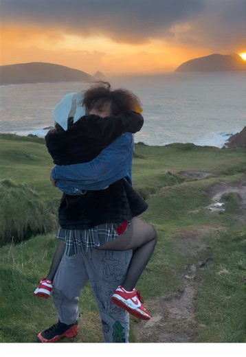 I was named after here 🖤 county kerry Ireland 🇮🇪 ☘️ such a beautiful place - this part specifically is dingle and it’s the closest part of Europe to America and also Star Wars was filmed here hahaha what a vibe @Darianthc #ireland #countykerry