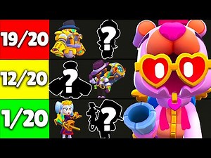 je DÉCOUVRE TOUS les NOUVEAUX SKINS de BRAWL STARS