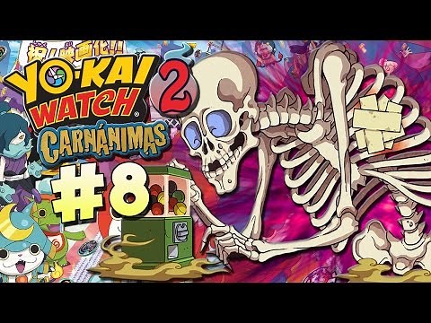 YO-KAI WATCH 2: CARNÁNIMAS | PART #8 | (JEFE) TRIPASQUELETO