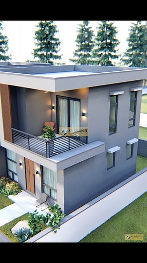 2 Storey House Design Duplex | 2 Bedroom #modernhouse #modernhousedesign #simplehousedesign #smallhouse #Tinyhouse #housedesign #smallhousedesign #homedesignideas #fblifestyle | 3D Kh DESIGN