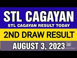 STL CAGAYAN RESULT TODAY 2ND DRAW AUGUST 3, 2023 4PM