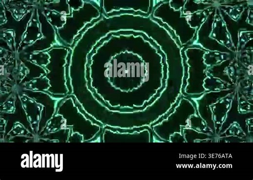 abstract digital fractal pattern. psychedelic futuristic texture Stock Video Footage - Alamy