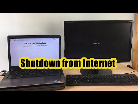 How to turn off the computer from anywhere